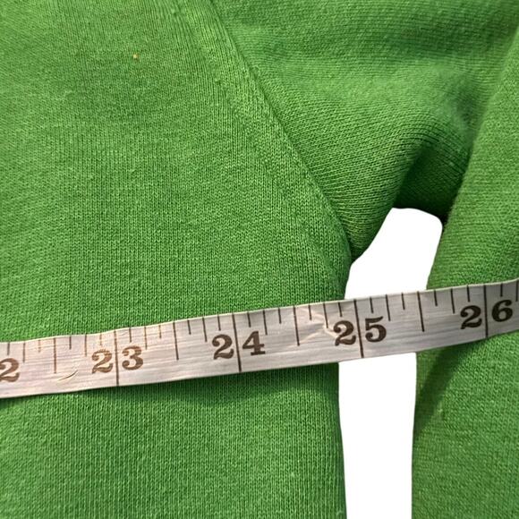 Vintage 90s Boston Celtics Embroidered Green Crewneck with Spellout Back Adult L - Picture 4 of 5